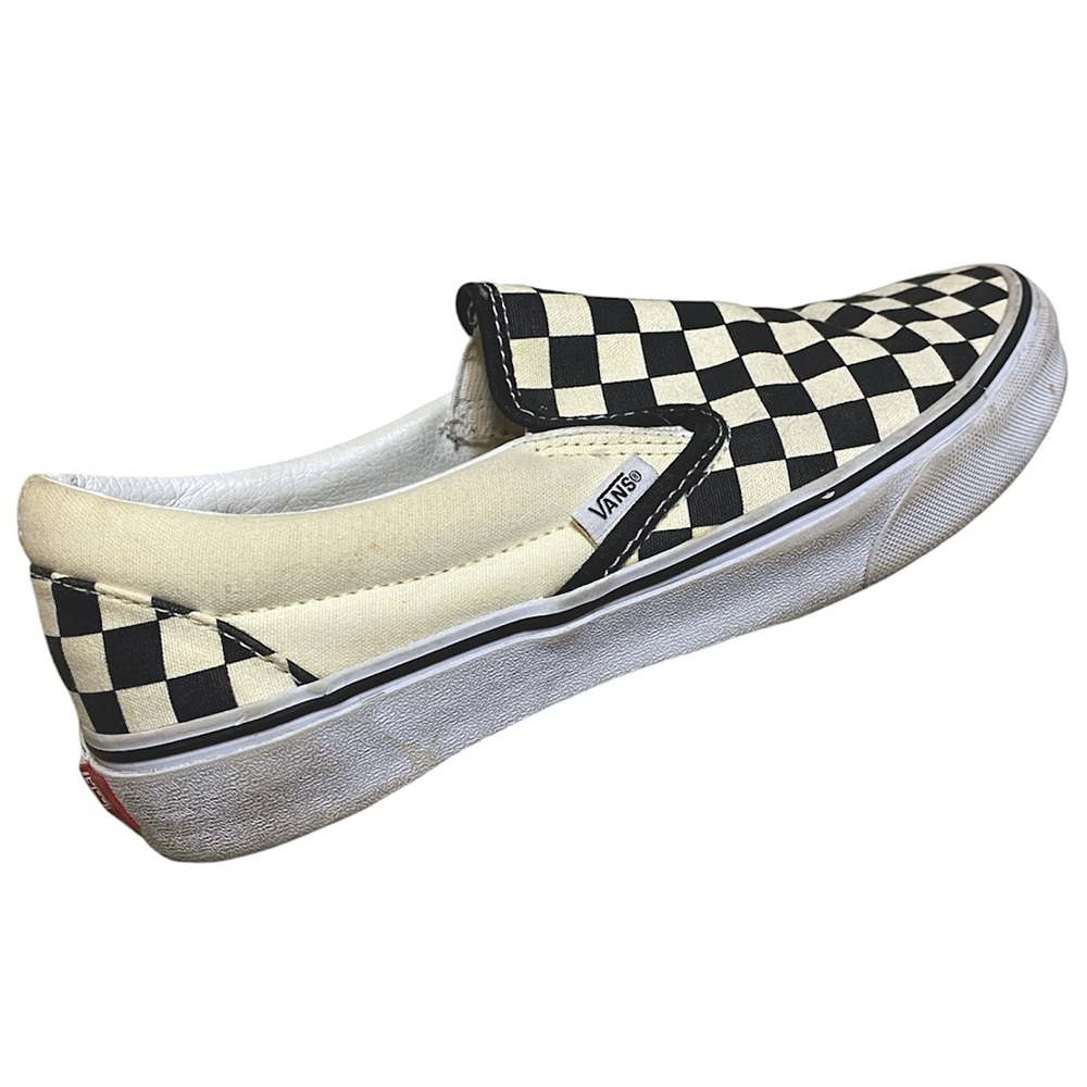 SOLD :: Vans Classic Checkered Slip-Ons - Picture 6 of 7